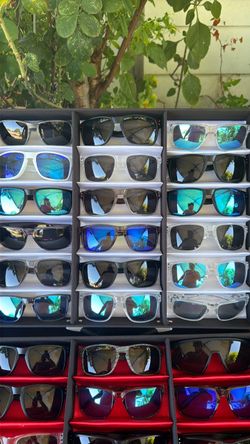 Oakleys and Raybans sunglasses