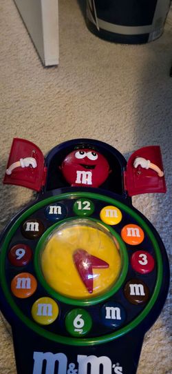 M & M’s Animated Cuckoo Wall Clock for PARTS- Read description