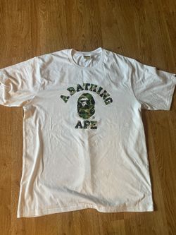 Bathing Ape Camo College Tshirt Xxl