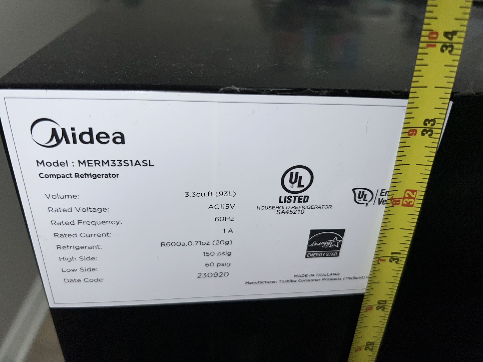 Compact - Mini Fridge - Midea - Silver