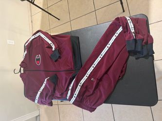 Champion track suit