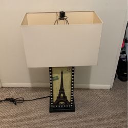Eiffel tower lamp