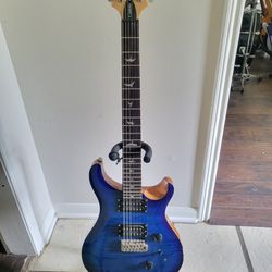 PRS SE Custom Faded Blue Electric Guitar