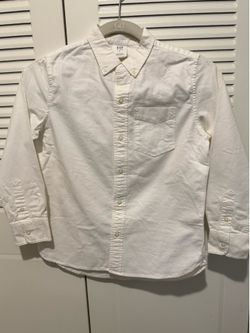 Gap Kids long-sleeve oxford shirt, Size M(10) (Located Warwick, RI)
