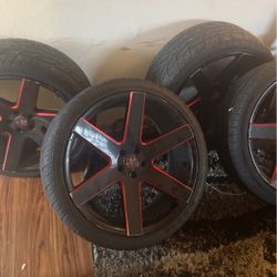 20 In Rims With Tires 