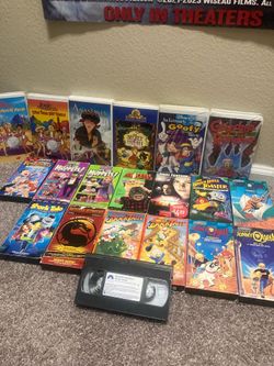 Animated VHS lot
