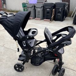 Baby Trend Sit And Stand Double Stroller 
