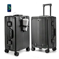 Hard Shell Carry On Suitcase with Laptop Compartment