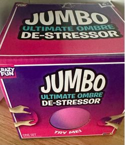 Jumbo De-stressor squishy Pink