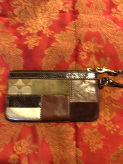 Coach wristlet
