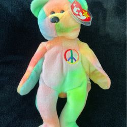 Peace Beanie Baby