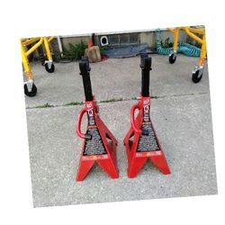 Twin Jack Stands Double the Safety, Double the Strength seat my