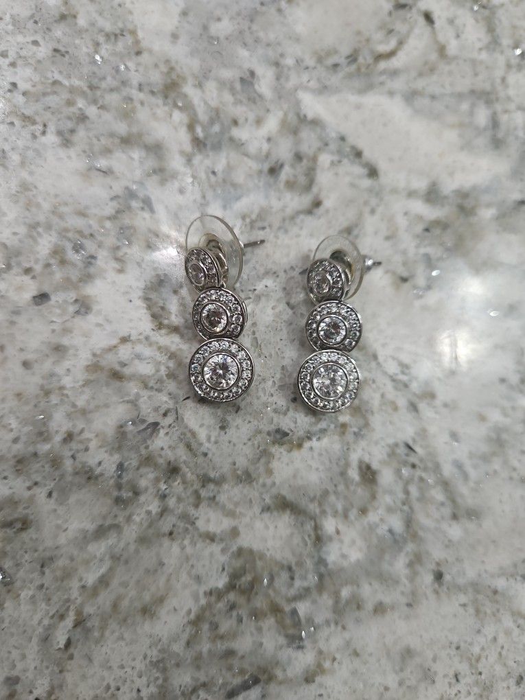 Chandelier Style Crystal Earrings