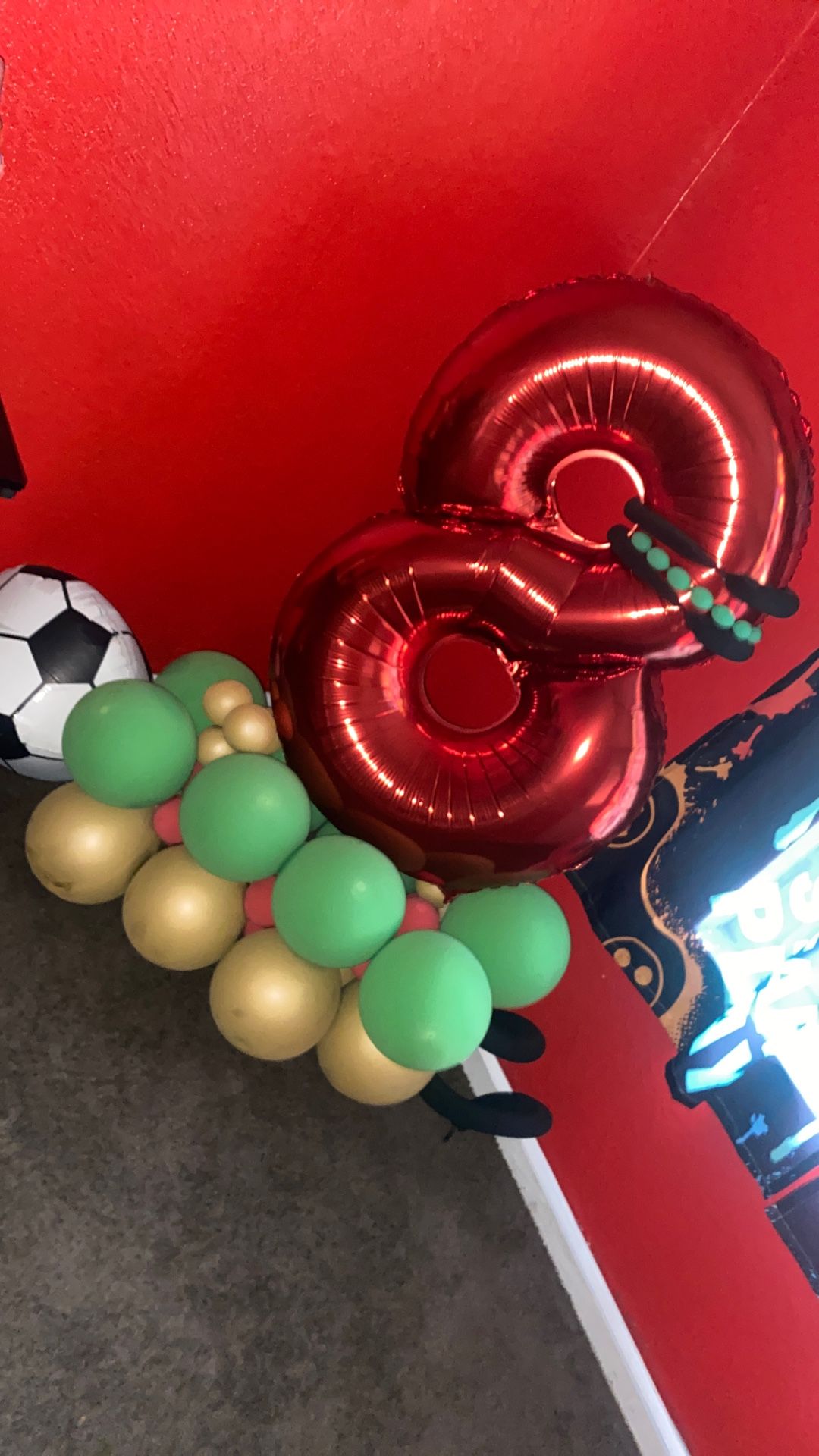 8th Birthday Balloon