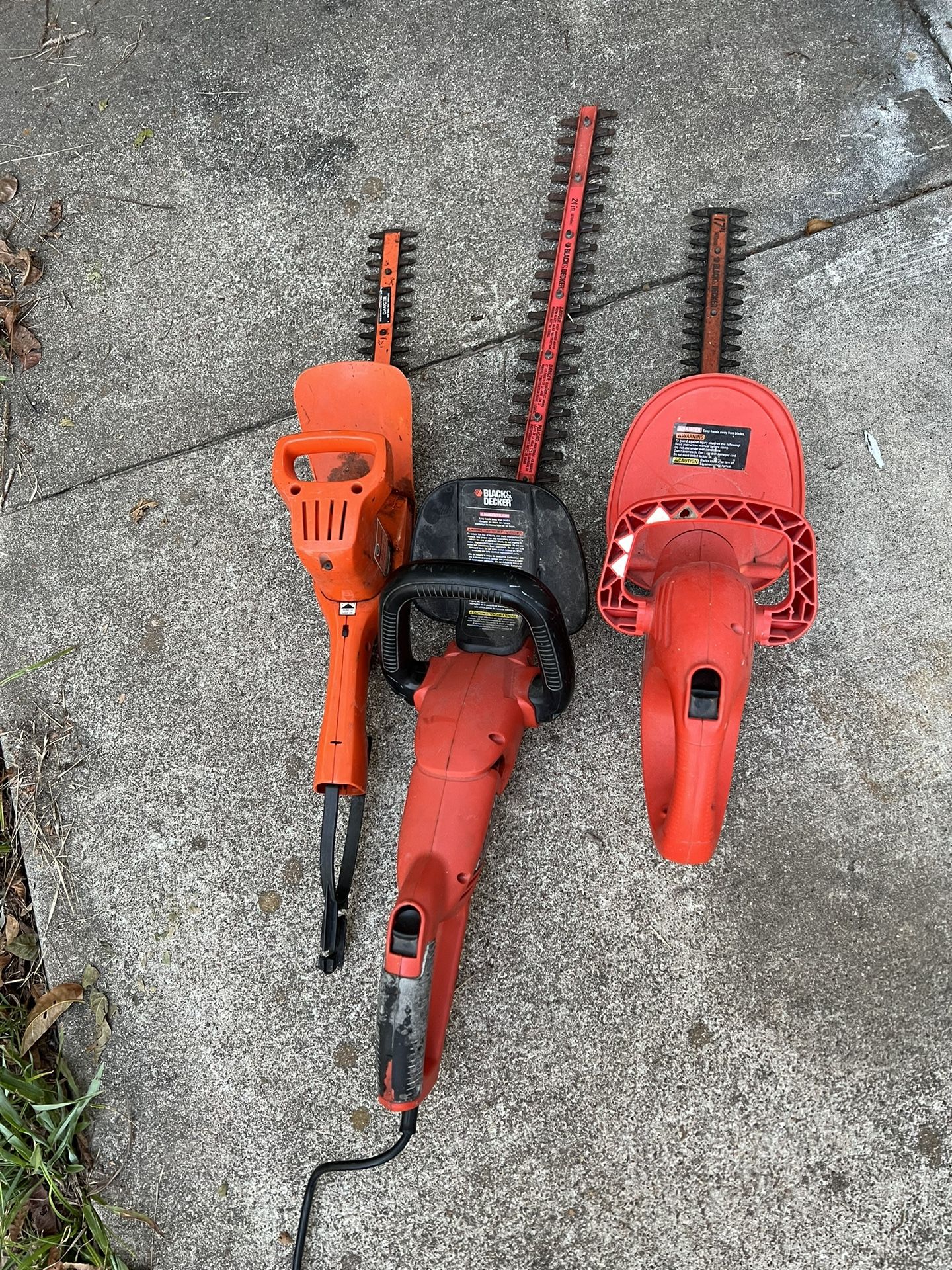 Electric Hedge Trimmers