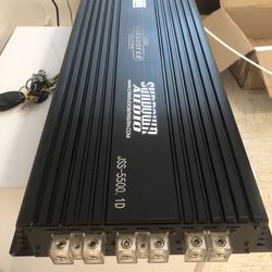 5500.1 MONOBLOCK CAR AMPLIFIER