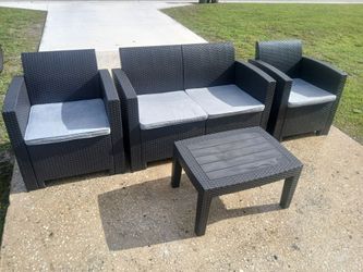 Outdoor Resin Patio Set