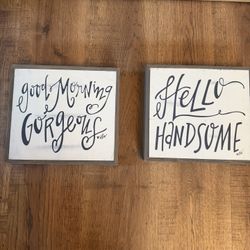 Decorative Wood Signs 
