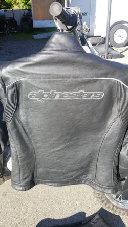 Womens Alpinestar Stella jacket and pants motorcycle leathers