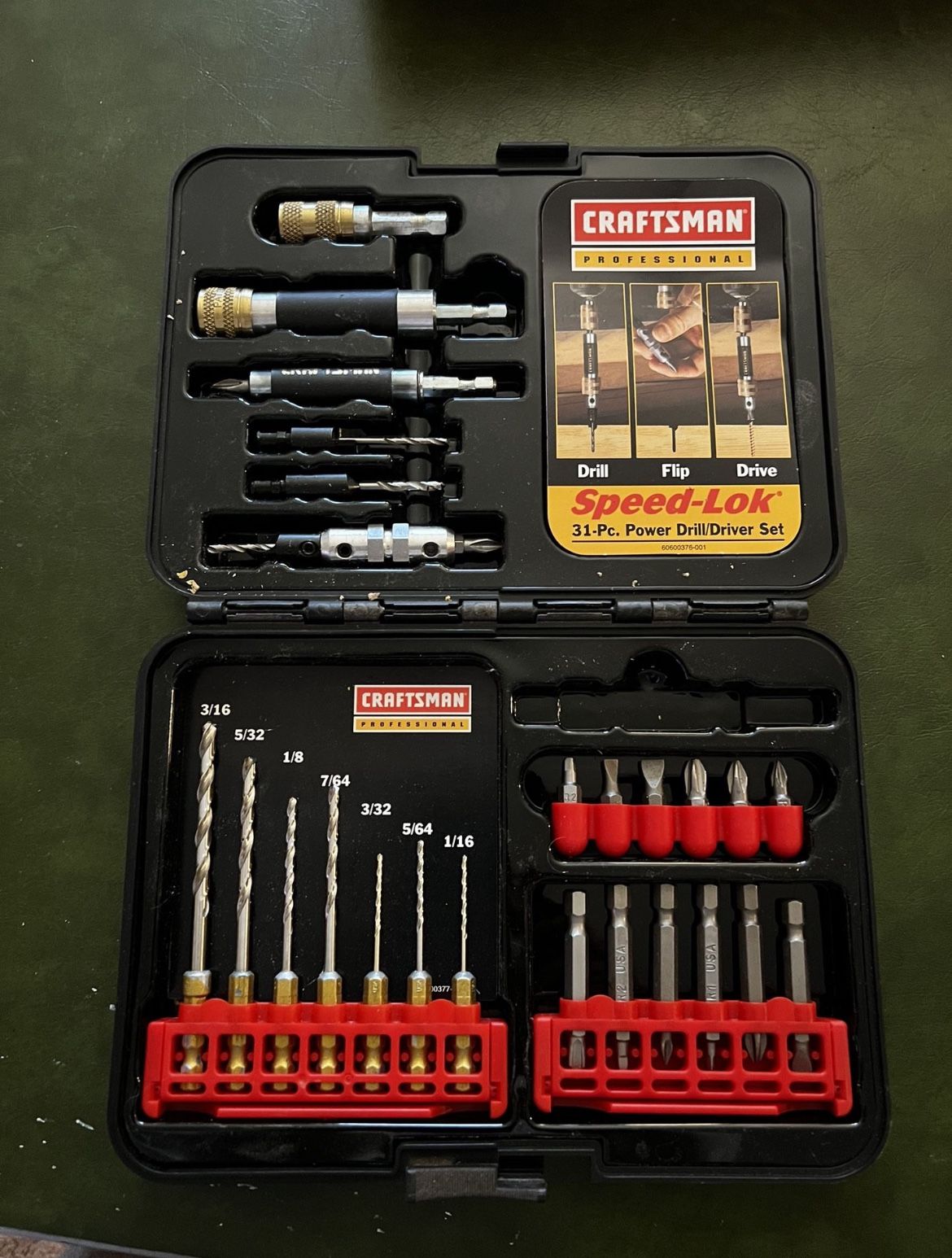 Craftsman: Speed Lok Power Drill Set