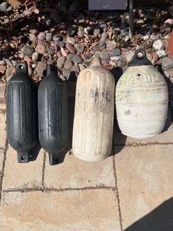 Boat buoys used