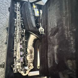 CannonBall Big Bell Stone Series, Raven Custom Engraved, Alto Saxophone 