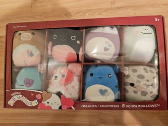 Squishmallow 5-inch Plush, 8-Pack 