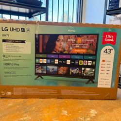 43UA71 43” Lg smart 4k led Uhd tv 