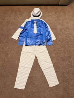 Pop star/ Gangster Costume Set with Hat and Tie