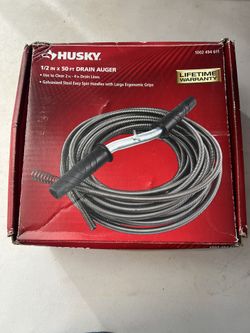 Auger Snake 50 Foot 1/2”