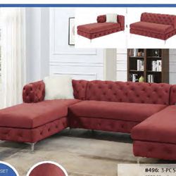 New Sectional Couch! Free Delivery 🚚! Financing Available!!