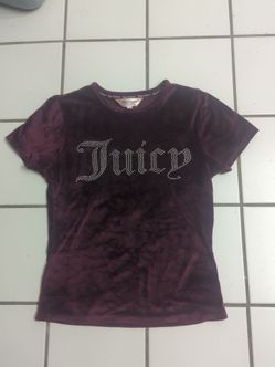 Juicy Couture Velvet Tee Size S