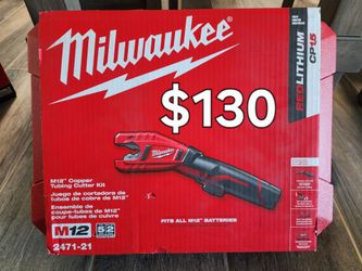 MILWAUKEE M12 COPPER CUTTING TUBING KIT