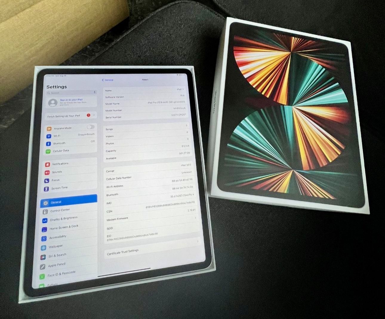Apple iPad Pro 12.9 512 Gb With Apple Pencil