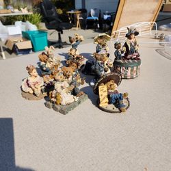 Boyd Bear Collectable Figuerines Collection (12 Pieces)