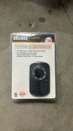 New Outdoor timer