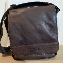Kenneth Cole Reaction Fossil Genuine Leather Messenger Bag Strap