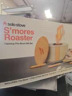 Solo stove S'mores roaster tabletop fore bowl gift set