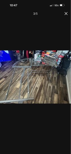 L Shaped desk