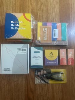 Beetles Nail Kit Bundle + Electric Nail Drill – Brand New!!