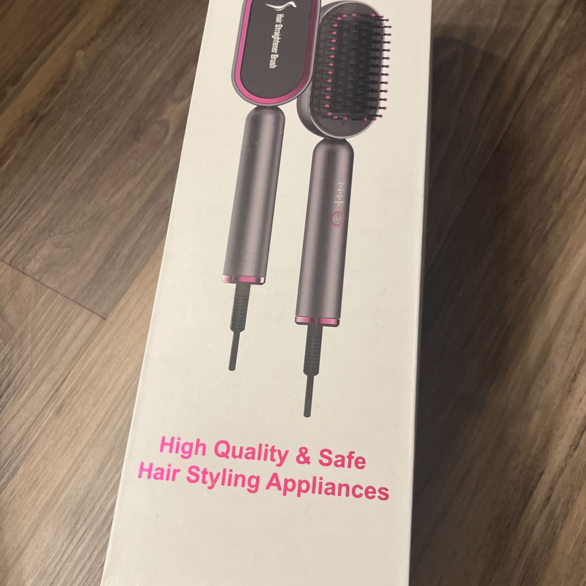 Hair straightener Brush