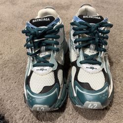 Balenciaga Teal Runners