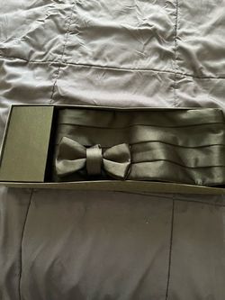 White Tuxedo Dress Shirt with Pleated Bib there is A Three Pieces shirt and Bo tie set all of them are for $35total