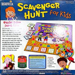 Scavenger hunt board game