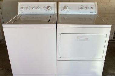WE DELIVER• KENMORE 90 Series Heavy Duty Super Capacity PLUS Washer & Dryer Set in GREAT CONDITION!!!