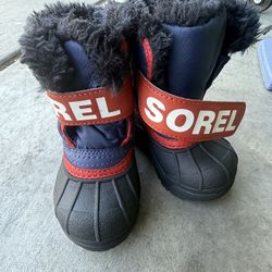 Sorel Snow Boots - Size 5 For Toddlers 