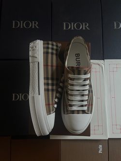 Burberry Checker Sneakers Men