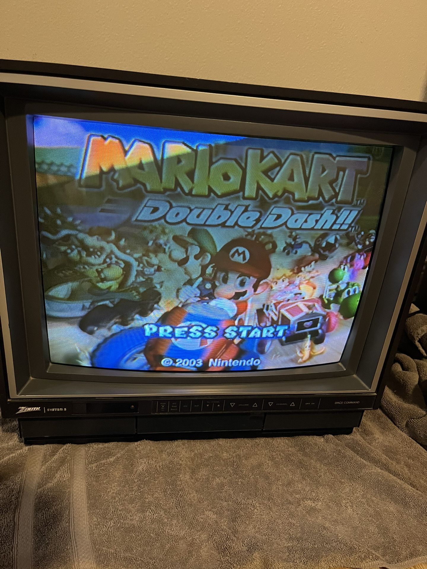 Vintage 1989 Zenith SE5273S 27" Color RETRO GAMING CRT TV with REMOTE