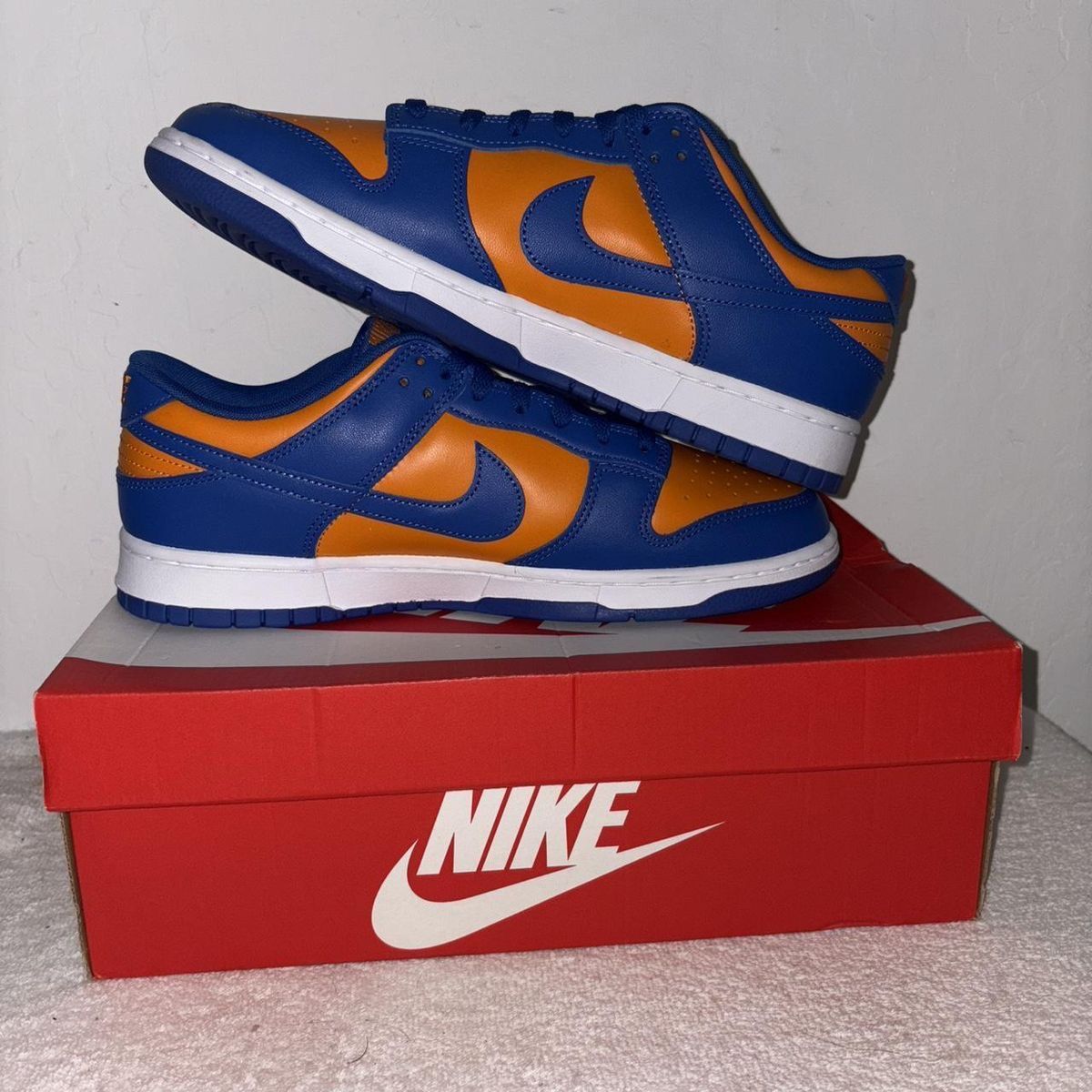 Orange & Blue Dunks