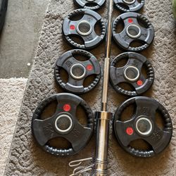 Olympic Weights Barbell Set